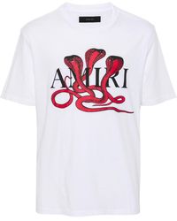 Amiri - Poison Cotton T-shirt - Lyst