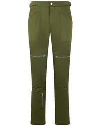 Moschino - Zip-Detail Straight-Leg Trousers - Lyst
