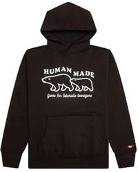Human Made - Hoodie mit Eisbär-Print - Lyst
