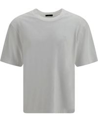 Herno - Logo-Embroidered Cotton T-Shirt - Lyst