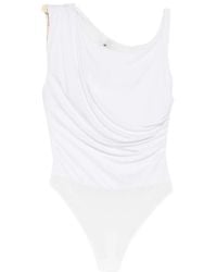 Elisabetta Franchi - Sleeveless Bodysuit - Lyst