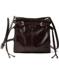 Prada - Bonnie Leather Mini Shoulder Bag - Lyst