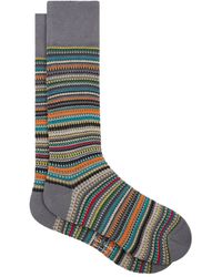 Paul Smith - Calcetines de algodón de rayas - Lyst