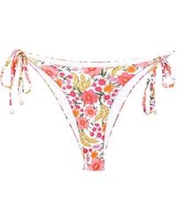 FARM Rio - Banana Flowers Bikini Bottom - Lyst