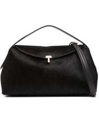 TOTEME - T-Lock Pony Hair Top Handle Bag - Lyst
