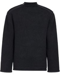 Oamc Peacemaker - Trui Met Raglan Mouwen En Metalen Rits - Lyst