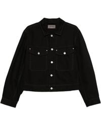 Lemaire - Heavy Denim Trucker Jacket - Lyst