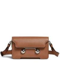 Marni - Mini Trunkaroo Leather Shoulder Bag - Lyst