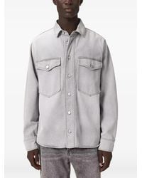 AllSaints - Albin Denim Shirt - Lyst