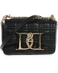 DSquared² - Quilted Leather Shoulder Bag - Lyst