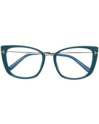 Tom Ford - Cat-Eye Frame Optical Glasses - Lyst