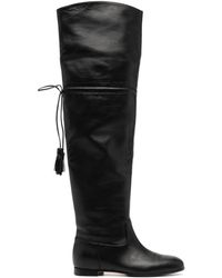 Fabiana Filippi - Tassel-detail leather boots - Lyst