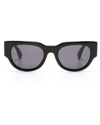 Lanvin - Lnv670s Geometric-frame Sunglasses - Lyst