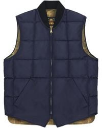 Fortela - Padded Camouflage Sleeveless Gilet - Lyst