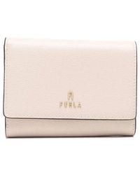 Furla - Logo-Plaque Leather Wallet - Lyst