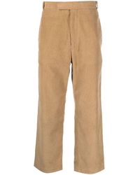 Thom Browne - Corduroy Cropped Trousers - Lyst