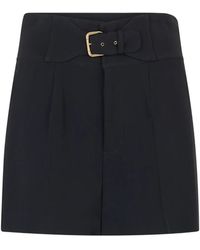 RED Valentino - Belted Short - Lyst