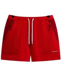Kith - X Columbia Wind Mesh-Panelled Drawstring Track Shorts - Lyst