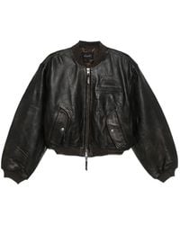 Ksubi - Cropped Bomber Jacket - Lyst