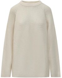 Loulou de Saison - Kawa Cut-Out Detail Sweater - Lyst