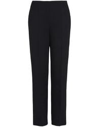 Giorgio Armani - Straight-Leg Wool Trousers - Lyst
