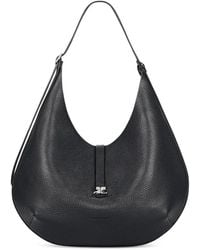 Courreges - Hobo Tote Bag Aus Strukturiertem Leder - Lyst