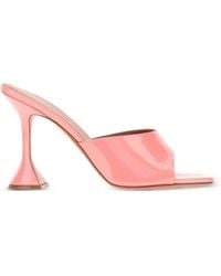 AMINA MUADDI - Leather Lupita Mules - Lyst