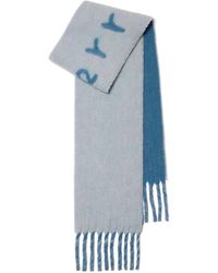 Burberry - Logo-Intarsia Reversible Scarf - Lyst