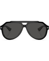 Dolce & Gabbana - ラウンドフレーム サングラス - Lyst