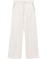 Eleventy - Broek Met Trekkoordtaille - Lyst