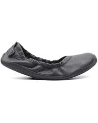 Vivobarefoot - Grained-Leather Ballet Flats - Lyst