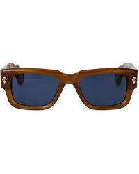 T Henri Eyewear - Taycan Sonnenbrille Mit Eckigem Gestell - Lyst