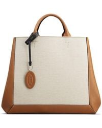 Tod's - Panelled Colour-block Tote Bag - Lyst