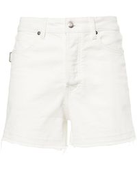 Zadig & Voltaire - Jeans-Shorts mit hohem Bund - Lyst