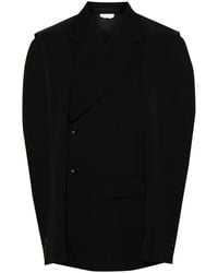 Comme des Garçons - Cut-Out Single-Breasted Blazer - Lyst