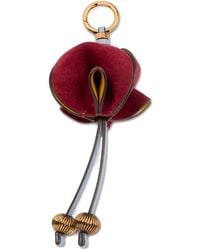 Etro - Flower Leather Charm - Lyst