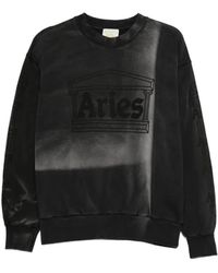 Aries - Sunbleached Column Sweatshirt - Lyst