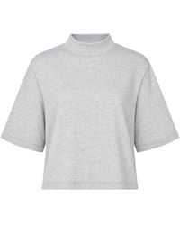 Club21 Collection - Irene Mock-Neck T-Shirt - Lyst