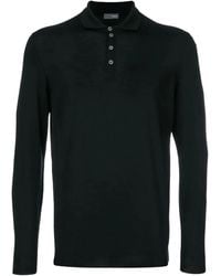 Drumohr - Poloshirt Met Lange Mouwen - Lyst