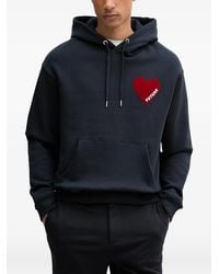 From Future - Hoodie Mit Herz-Patch - Lyst