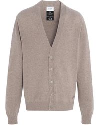 Barrie - Logo-Appliqué Cashmere Cardigan - Lyst