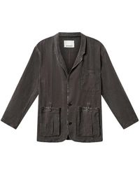 Isabel Marant - Stan Blazer Met Zak Met Knopen - Lyst