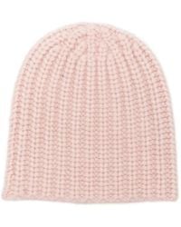 Liska - Michaela Chunky-Knit Beanie Hat - Lyst