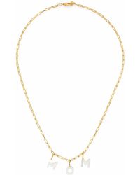 Maria Black - Mom-Lettering Charm Necklace - Lyst