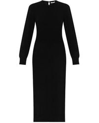 Givenchy - Gebreide Midi-Jurk - Lyst