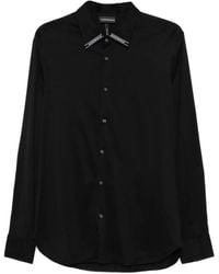 Emporio Armani - Cotton Shirt - Lyst