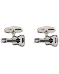 Paul Smith Boutons de manchette guitare - Multicolore