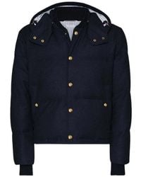 Thom Browne - Hooded Jacket - Lyst