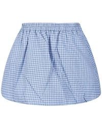 Baum und Pferdgarten - Sanda Checked Mini Skirt - Lyst