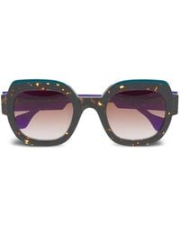 Face A Face - Frost 2 Geometric-Frame Sunglasses - Lyst